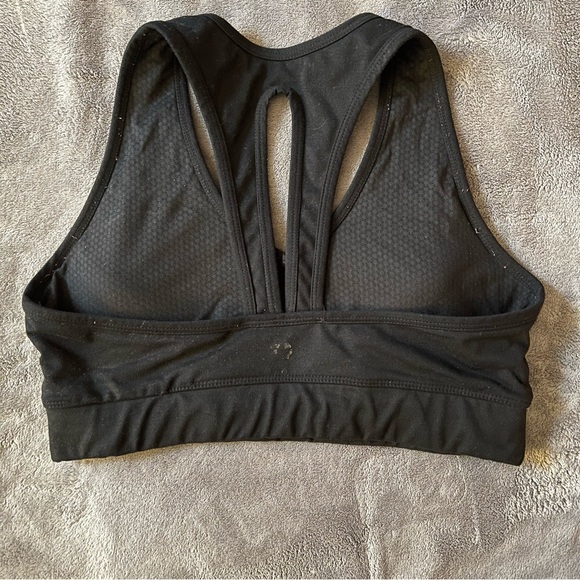 Four Athletics Paleomg Black Sports Bra size 8 - Picture 2 of 4